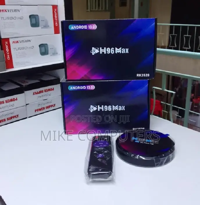 H96 Max 64-Bit Android Tv Box 4gb Ram 64gb Rom Internal
