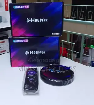 Android 13.0 H96 Max Tv Box 4gb + 64gb