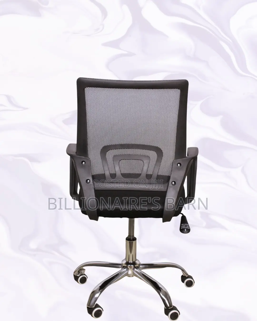 Ergonomic Work Chair for Home and Office — Breathable Mesh Airflow