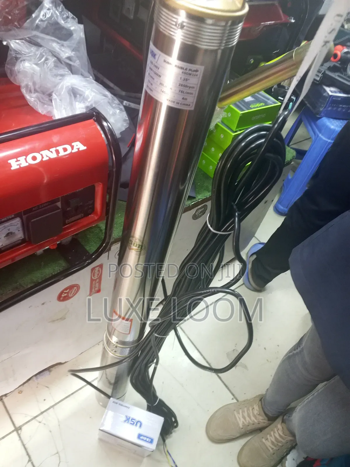 Usk Submersible Water Pump 1.5hp