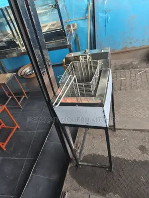 Commercial Stainless Steel Single Fryer