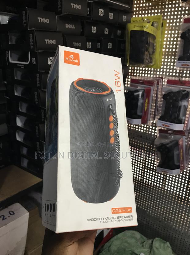 Kisonli Q22 Plus 16w Party Speaker - Dynamic RGB Lights Loud Audio