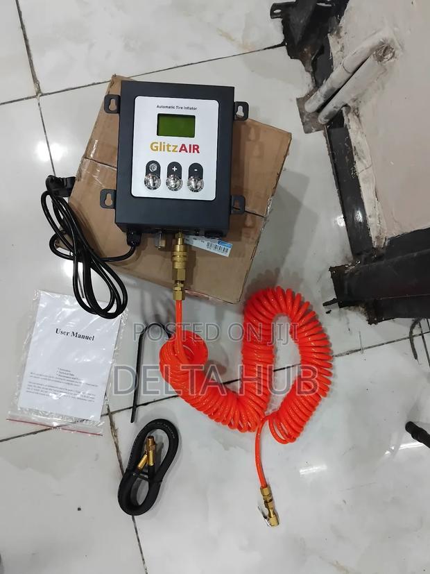 Digital Automatic Tire Inflator With Pressure Preset System