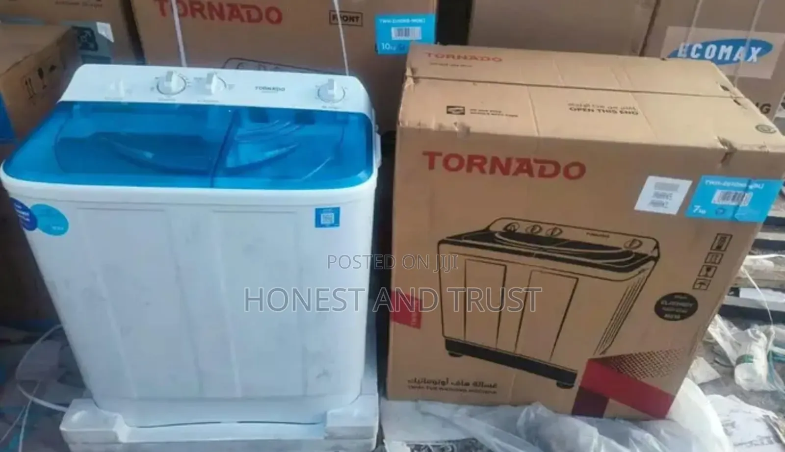 Tornado Washing Machine 7kgs