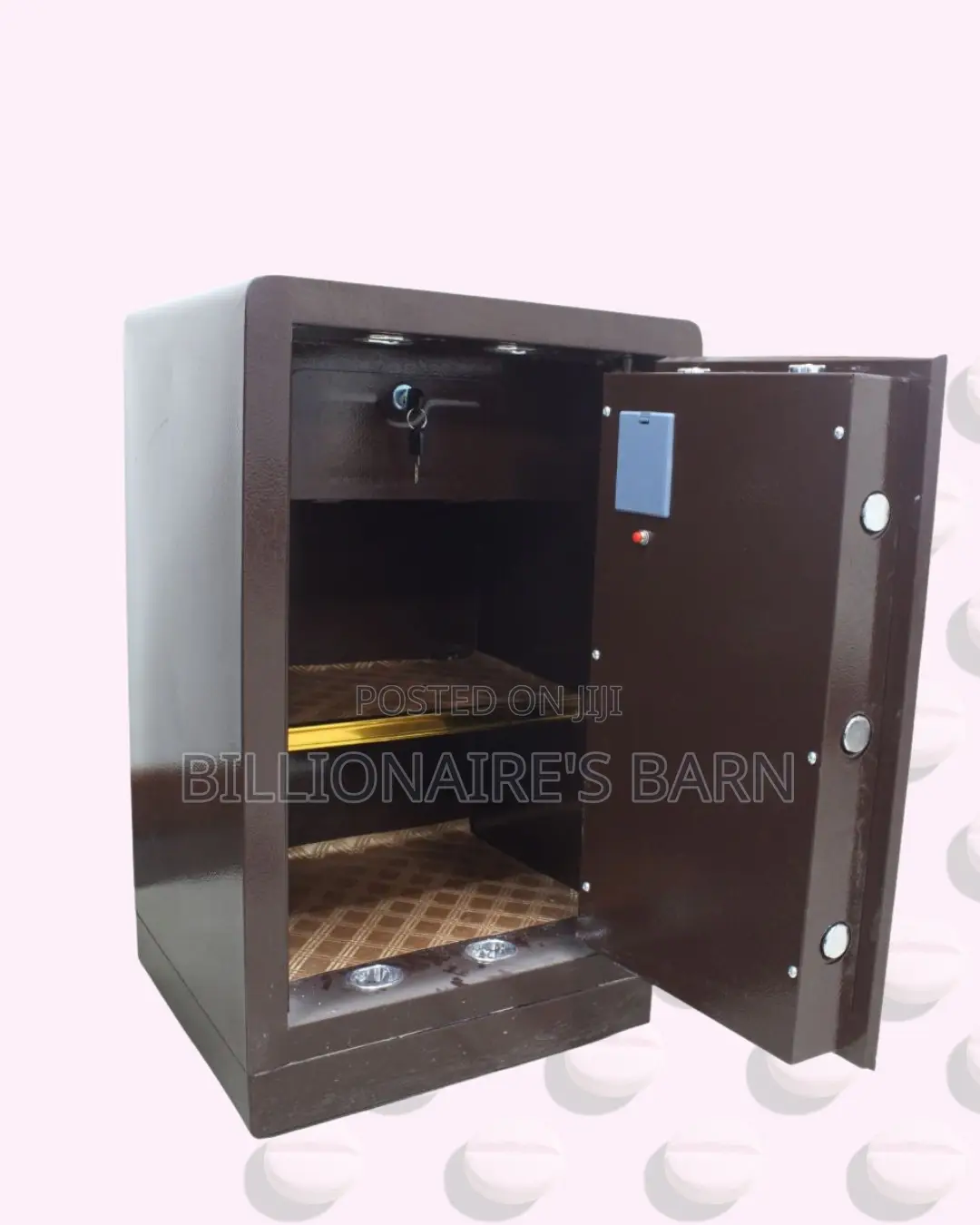 Fireproof Biometric Safe 70kg • Quick Access, Programmable Keypad