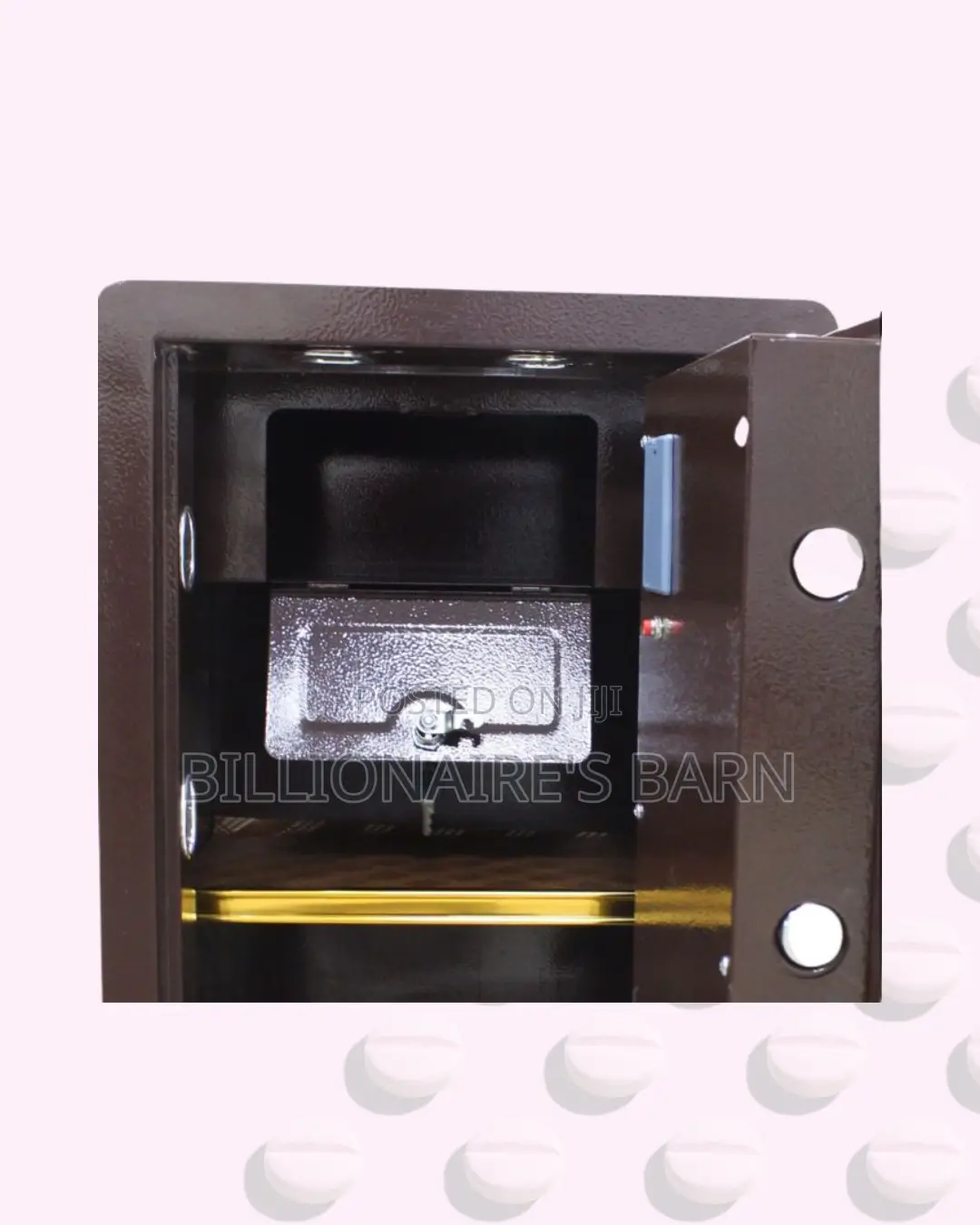 Fireproof Biometric Safe 70kg • Quick Access, Programmable Keypad