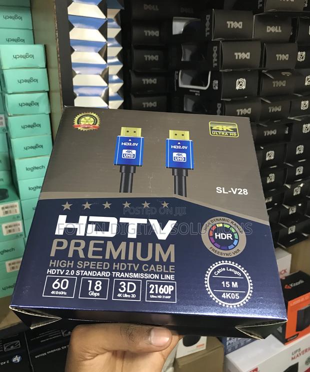 15m Hdmi Fiber Optic Cable-Ultra Slim, Zero Interference for /120