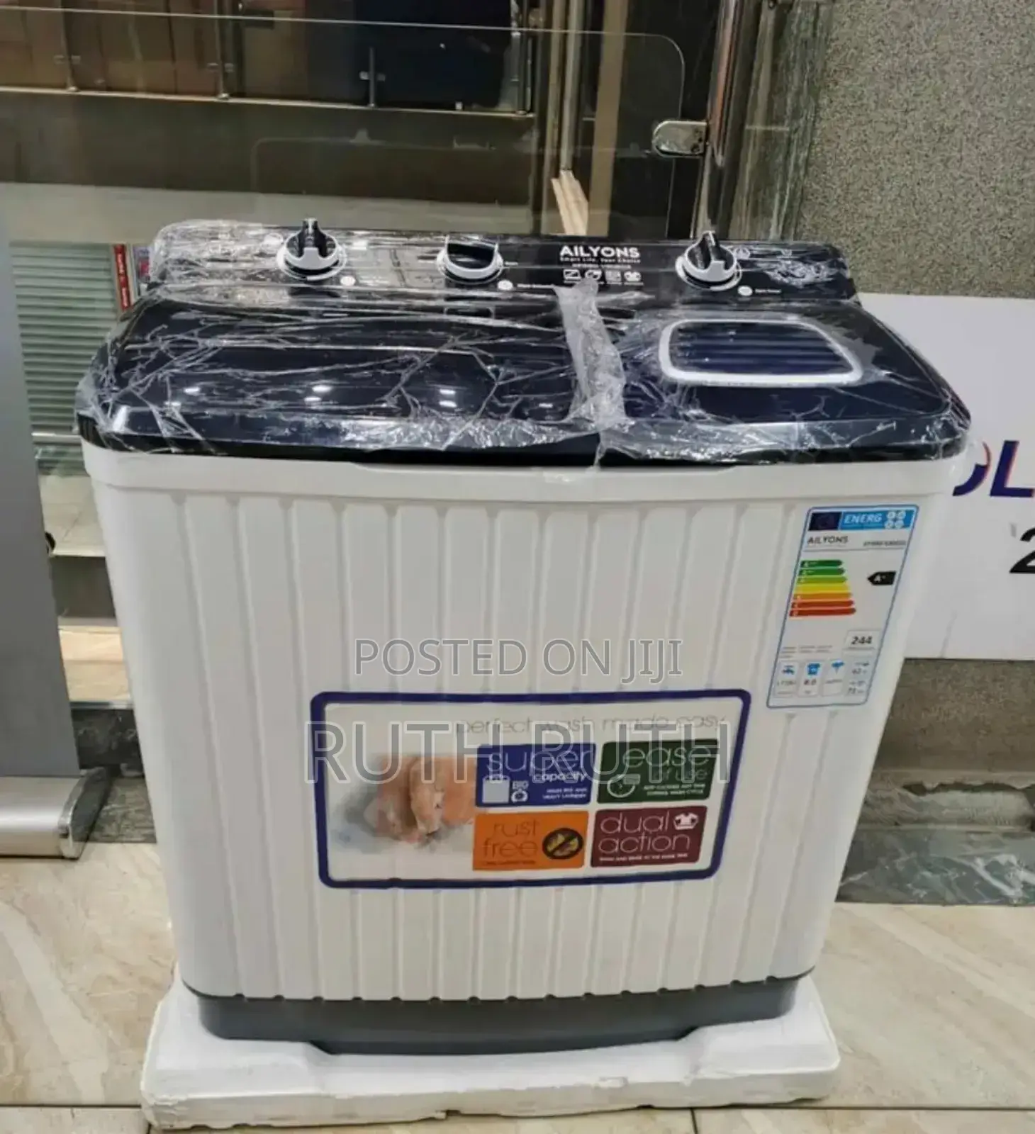 Washing Machine 8kgs Ailyons