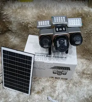 V380 Camera Solar 4g 3 PTZ and 3 Screens Vts30a-G-F With Stree-Light
