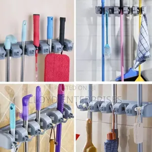Tidy Mop/Broom Holder/Organizer