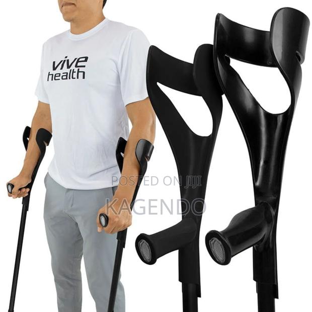 Open Elbow Crutches – Adjustable Mobility Aid