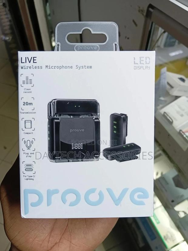This Is a Proove Live Wireless Microphone System. - main view