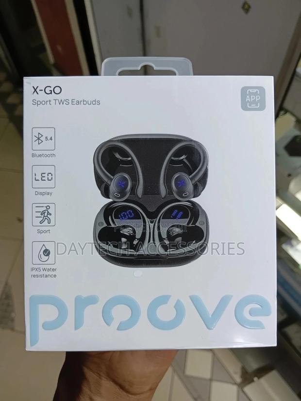 Proove X-Go TWS Wireless Sports Headphones (App) - White
