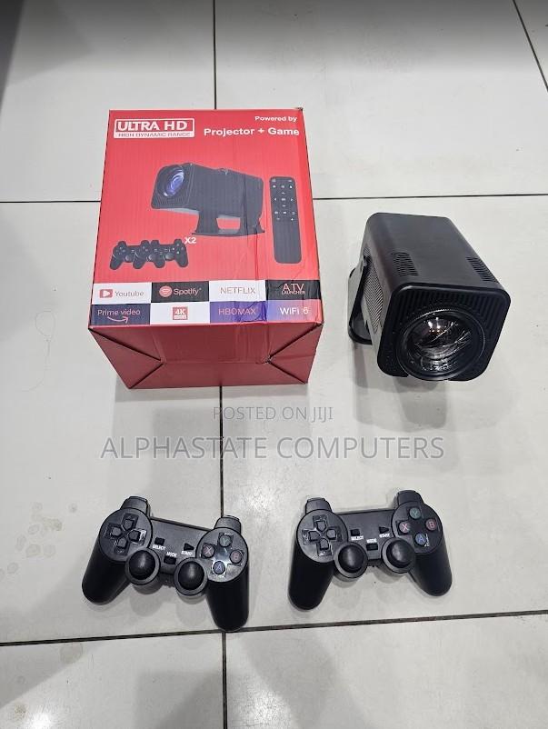 Smart Android Projector + Game Console Combo Led Projector With Wifi 6 - main view