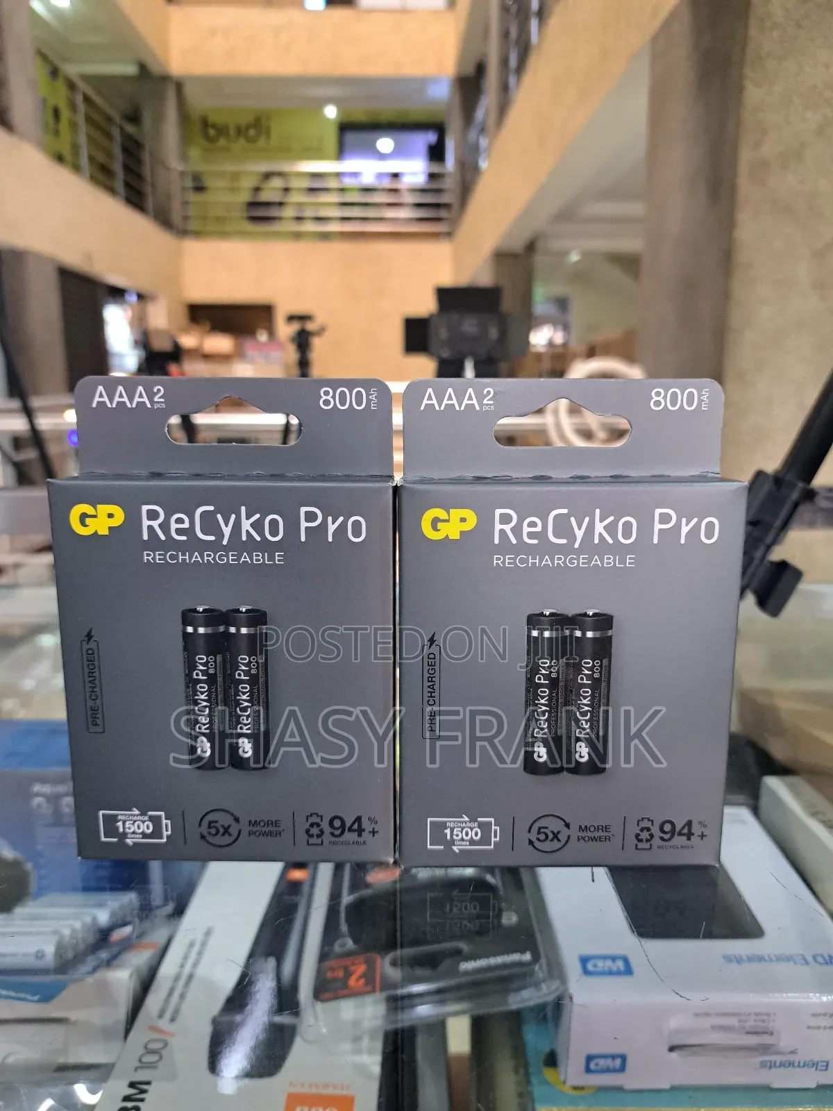 Gp Aaa Rechargeable Battery