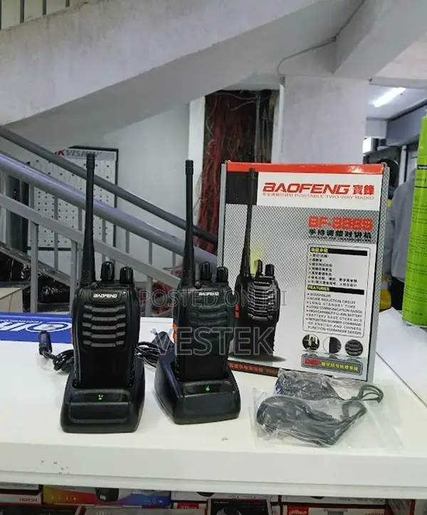 Baofeng Bf888s Communication VHF Uhf 2 PCS Two Way Radio Walkie Talkie