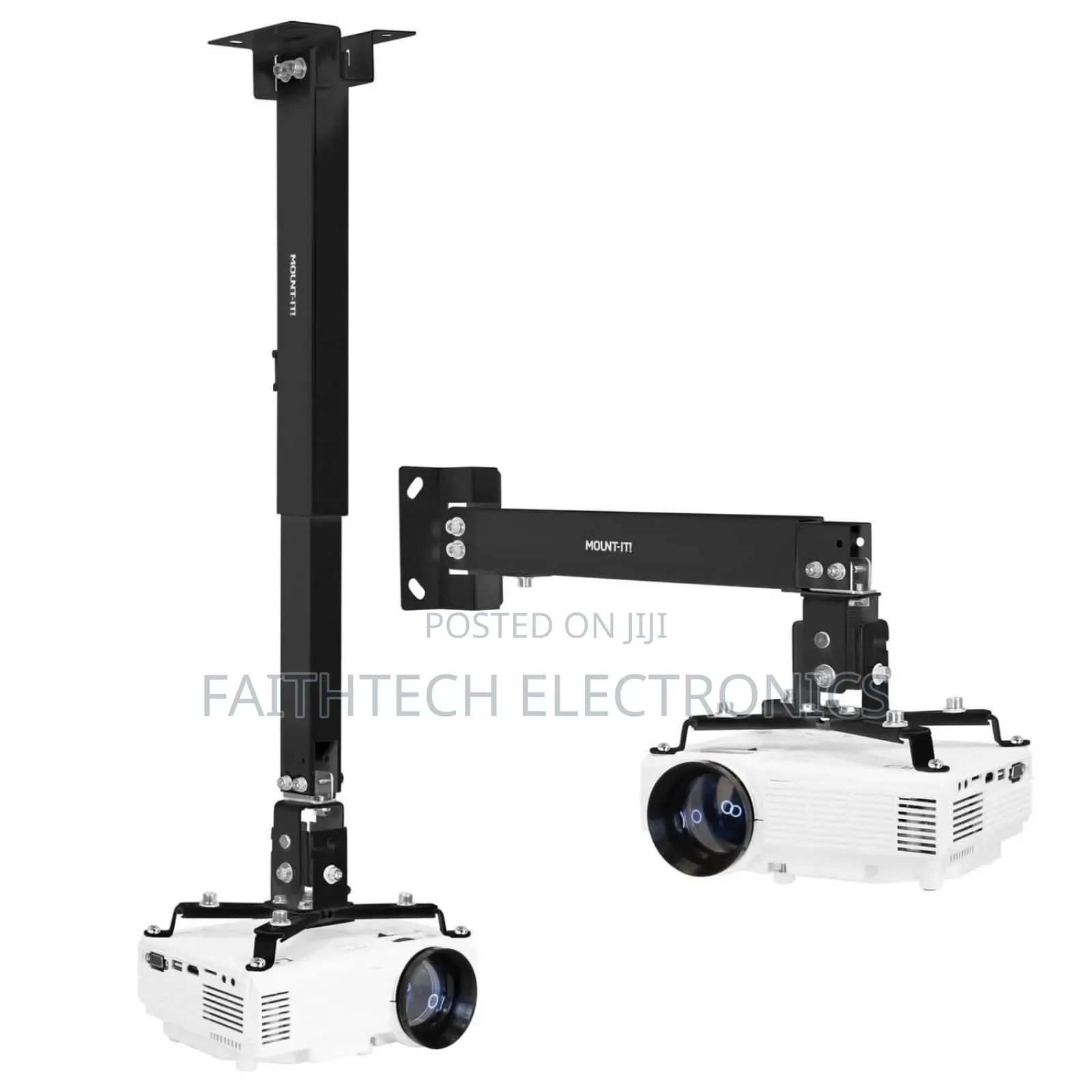 Universal Projector Ceiling Stand – Adjustable Height