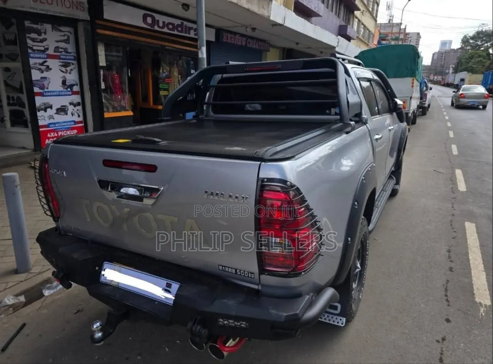 Rear Steel Bar – Maximum Protection and Durability