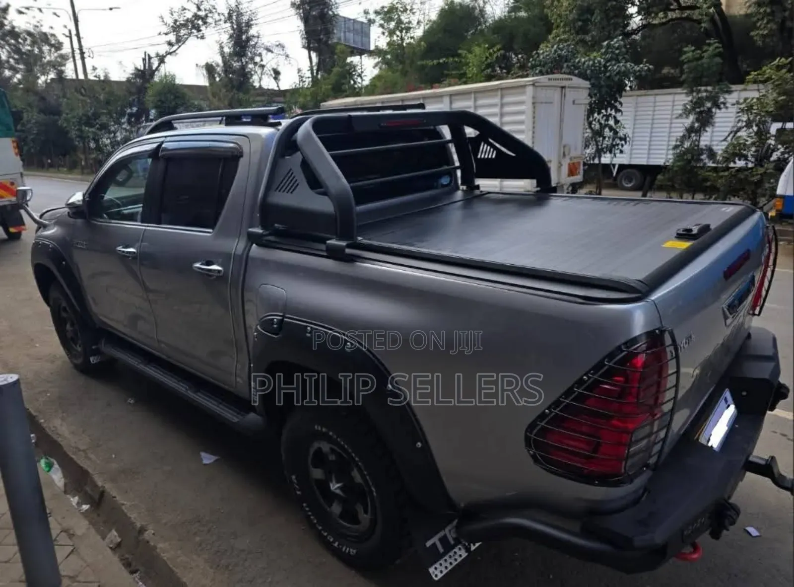 Rear Steel Bar – Maximum Protection and Durability