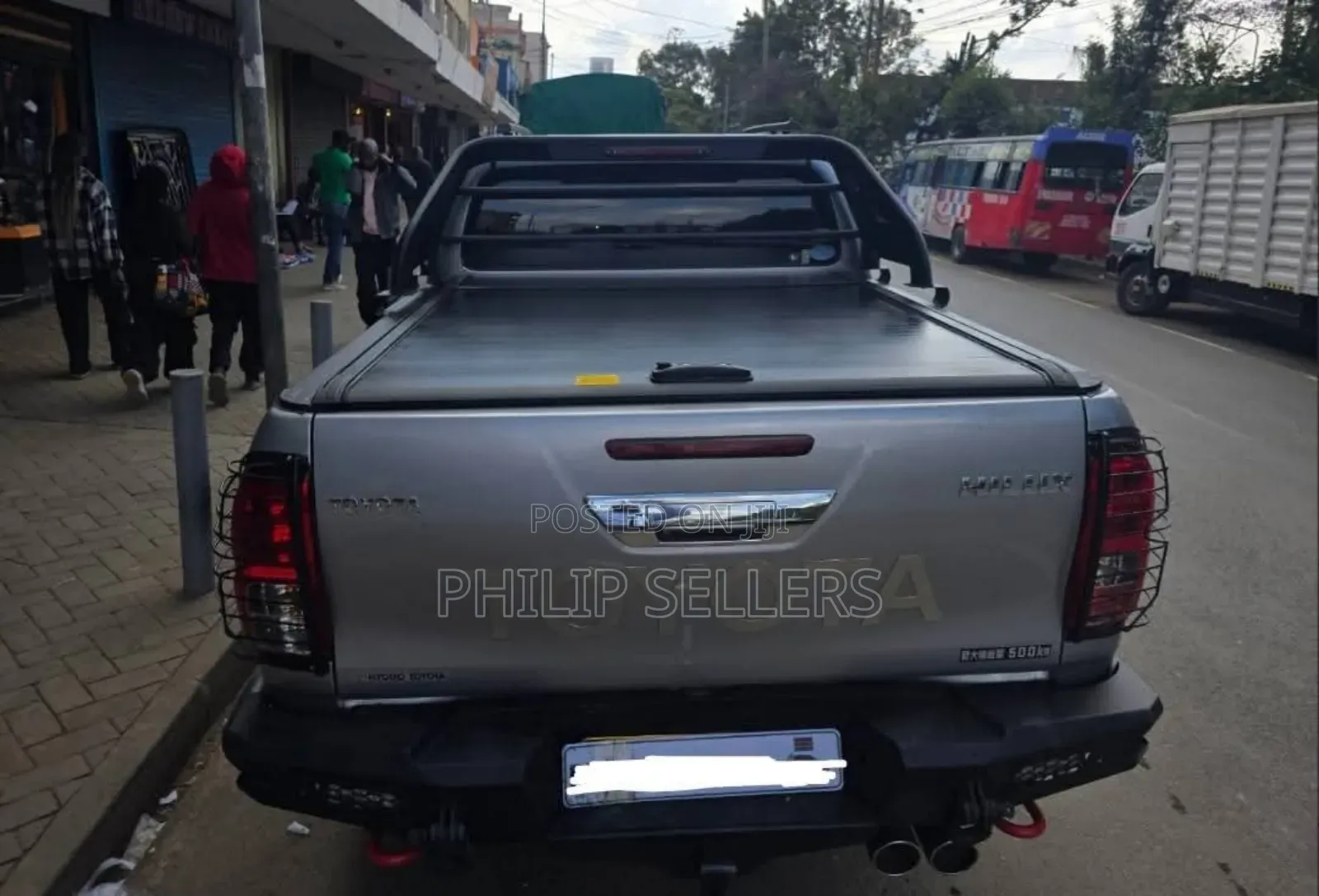 Rear Steel Bar – Maximum Protection and Durability