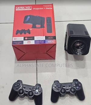 Ultra Android Projector With Dual Game Controllers Wifi 6 Streaming - thumbnail 2