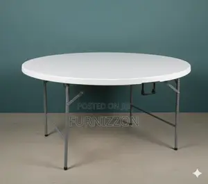 Quality Foldable Round Table for Events and Dining