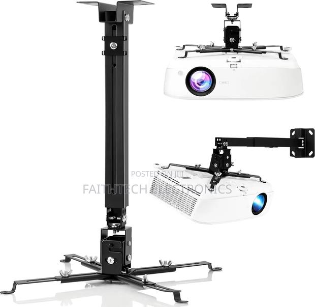 Professional Projector Ceiling Holder – Metal Finish