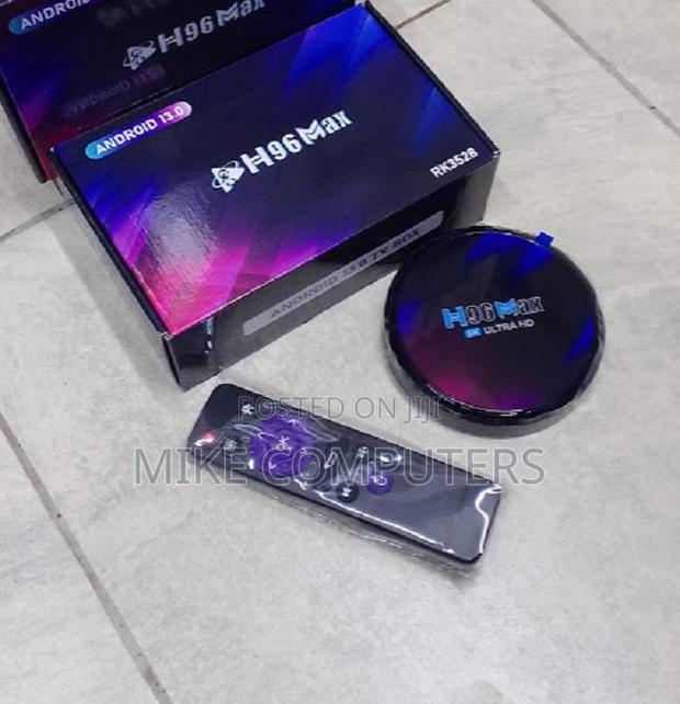 H96 Max 4gb Ram 64gb Rom Tv Box Android 13 Smart - thumbnail 3