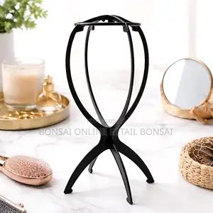 Portable Folding Wig Stand Hair Extension Display Holder
