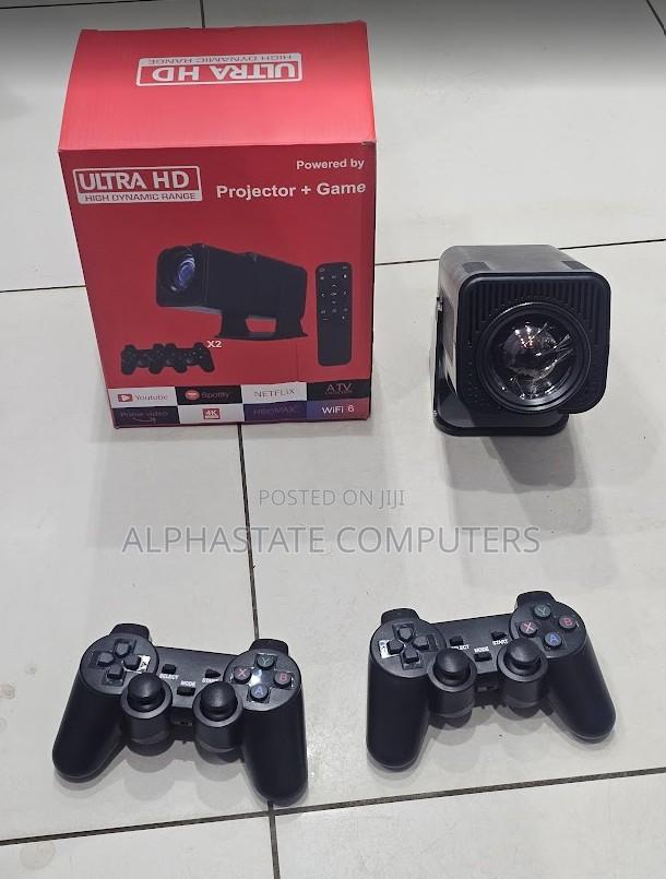 Android Projector With Built-in Game Console Dual Controllers Wifi 6 - main view