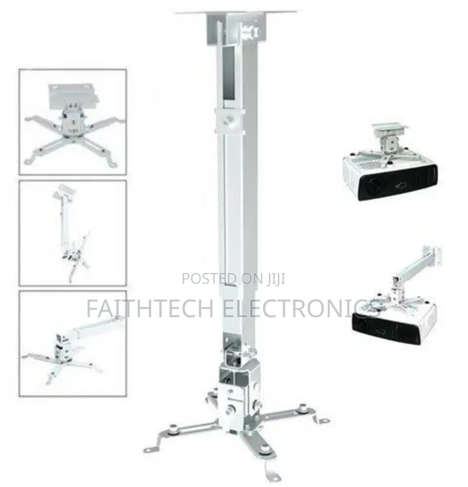 Universal Projector Ceiling Bracket – Modern Design