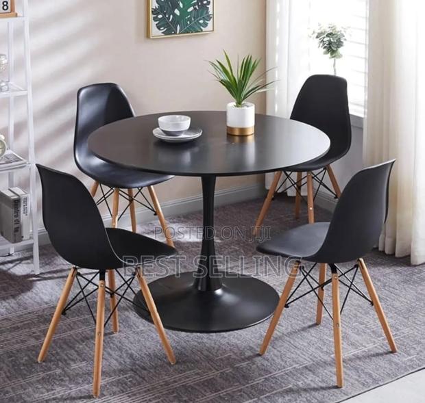 Black Dining Set