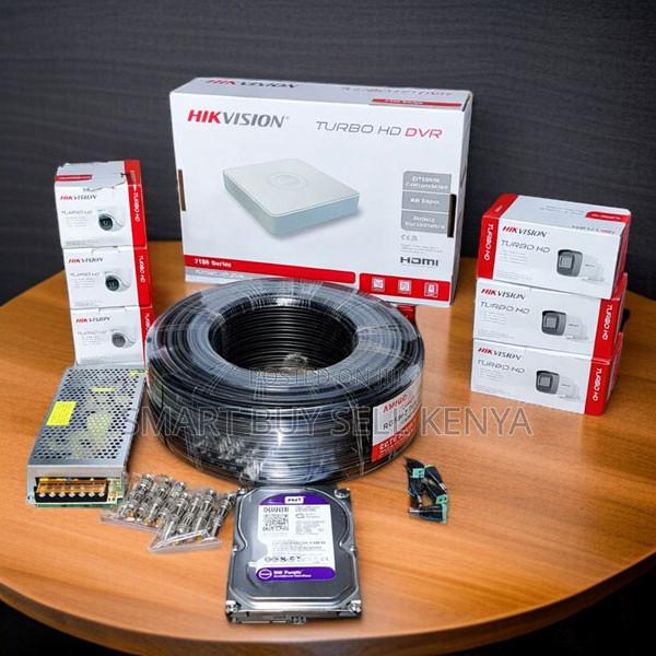 Hikvision 6 Turbo Hd 2mp 1080p CCTV Complete System Kit - main view