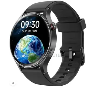Qcy Active Gx Smartwatch, Black, Silver Gray