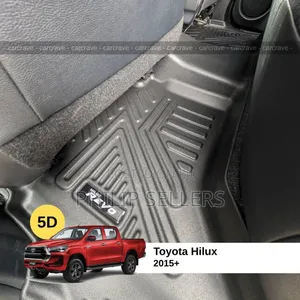 Hilux With Premium 5d Tpe Floor Mats Designed F