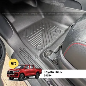 Hilux With Premium 5d Tpe Floor Mats Designed F