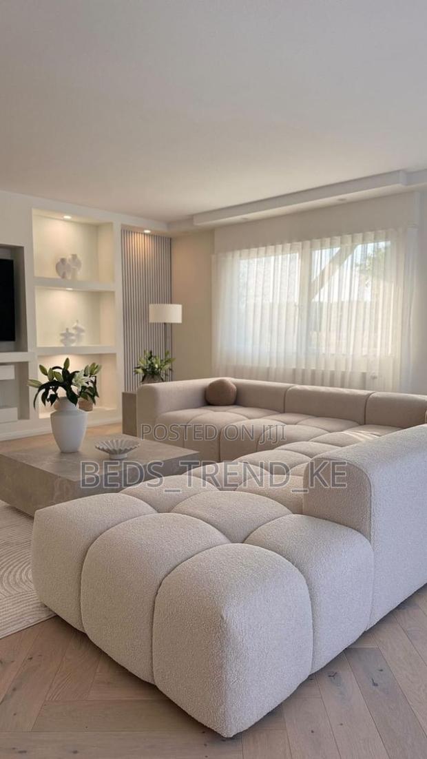 Regal Comfy 6 Seater Bubble L Shaped Sofa