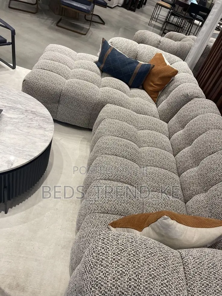 Royal Elegant 6 Seater Bubble L Sofa