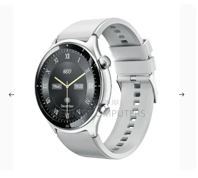 Qcy Active Gt Bluetooth Smartwatch, Black, Silver Gray