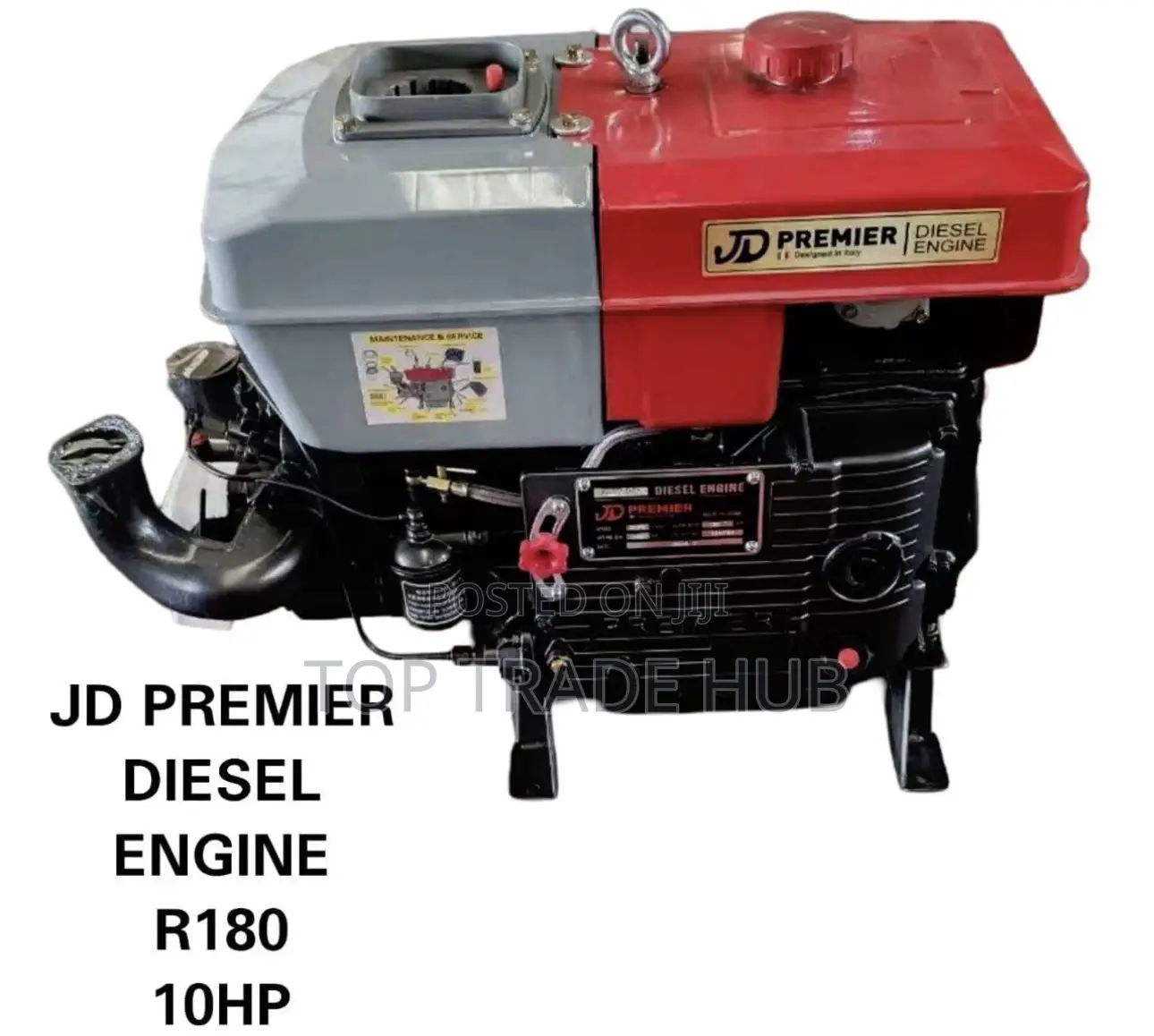Jd R180 Premier Diesel Engine 10hp Water Cooled