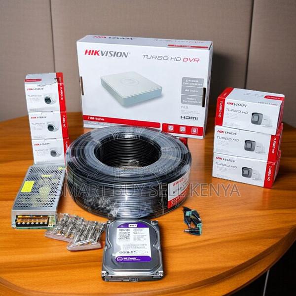 Hikvision 6 Turbo Hd 1080p CCTV With Motion Detection Complete System