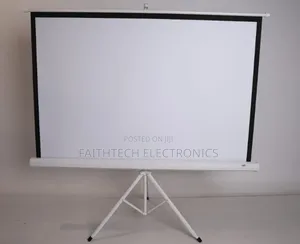 1 Portable Tripod Projector Screen – 180cm by 180cm