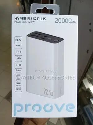 Original Power Bank Proove Hyper Flux Plus 20000mah.