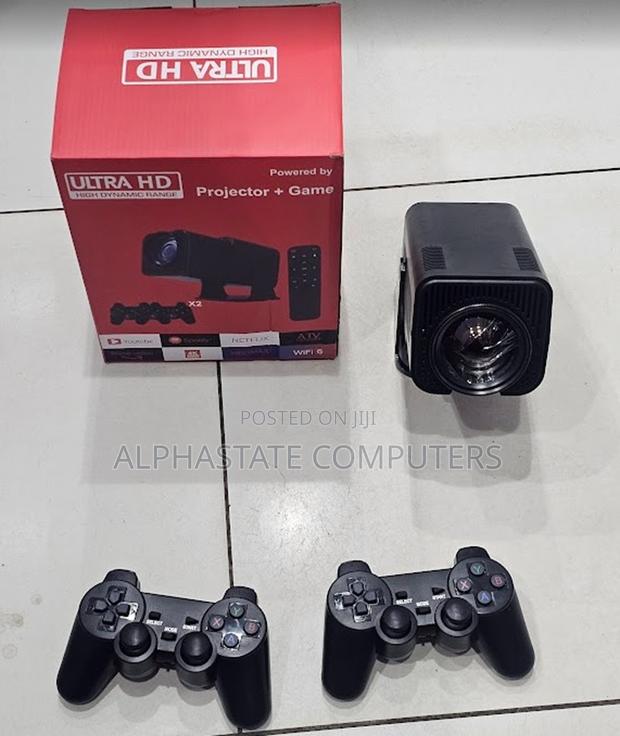 Ultra Portable Smart Projector With Gaming System Wireless Controls - thumbnail 3