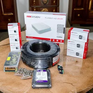 Hikvision 6 Turbo Hd 1080p CCTV Easy to Install Complete System Kit