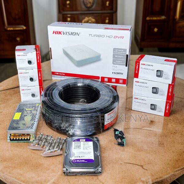 Hikvision 6 Turbo Hd 1080p CCTV Easy to Install Complete System Kit
