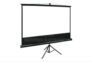 Adjustable Tripod Projector Screen -240cm By 240 Cm