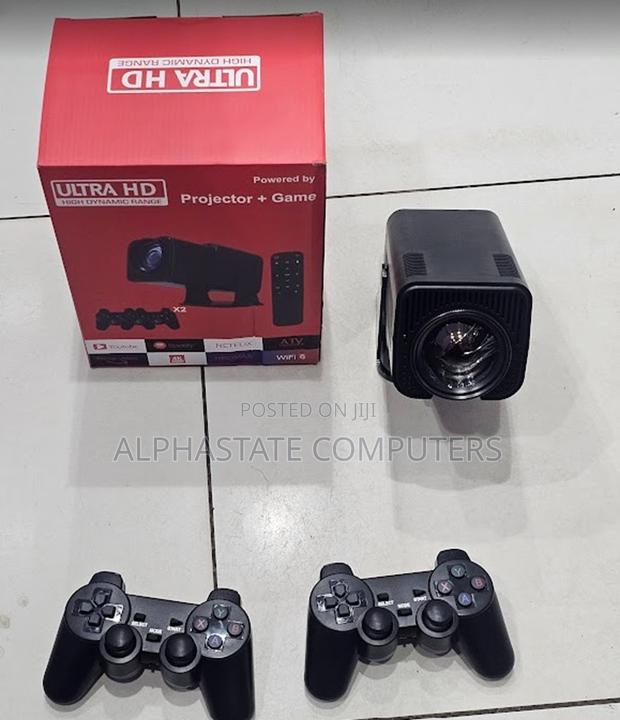 Android Smart Projector With Dual Gamepads Streaming - main view