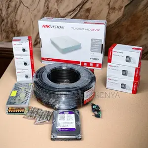 Hikvision 6 Turbo Hd 2mp Full Hd CCTV Plug and Play Complete System