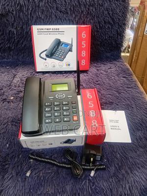GSM 6588 Dual Sim Fixed Wireless Phone - main view